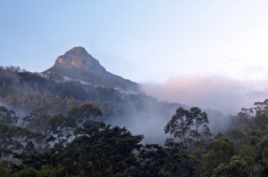 Adams Peak am frühen Morgen in Sri Lanka