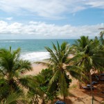 Der Strand von Bentota auf Sri Lanka