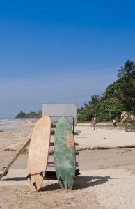 Surfen ist auf Sri Lanka sehr populär
